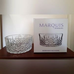 Waterford Serving Bowl - Marquis Markham 9 Inch